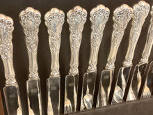 Load image into Gallery viewer, Gorham Sterling Silver Flatware Set in Buttercup pattern Serving for 12