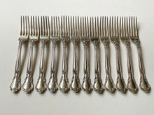 Load image into Gallery viewer, GORHAM STERLING SILVER SET “CHANTILLY” 94 pcs. IN HEART SHAPED CHEST