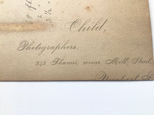 Load image into Gallery viewer, Antique CV Card Photograph of Herreshoff Boat 1883
