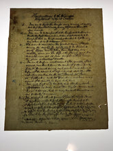 Load image into Gallery viewer, 1848 KEY WEST FLORIDA LIGHTHOUSE KEEPER INSTRUCTIONS DOCUMENT ~BARBARA MABRITY~