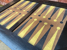 Load image into Gallery viewer, Antique Newport Backgammon Folding Table by George Vernon