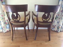 Load image into Gallery viewer, Pair of Designer Rooster Side Chairs from Newport Estate