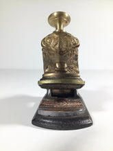 Load image into Gallery viewer, ANTIQUE 1870’s FIGURAL BUFFALO BISON SEAL PRESS EMBOSSER ~AMERICAN WEST ERA~