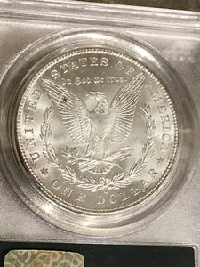 Silver Morgan Dollar Coin 1898-O New Orleans Mint