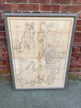 Load image into Gallery viewer, Original Map of Newport, RI circa 1875
