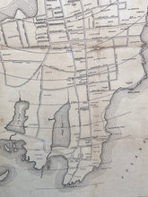 Load image into Gallery viewer, Original Map of Newport, RI circa 1875