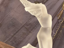 Load image into Gallery viewer, Lalique of France “Chrysalis” Crystal Statue Hood Ornament