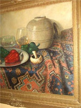 Load image into Gallery viewer, STILL LIFE OIL ON CANVAS SIGNED BEREND WOLTER WEYERS DUTCH LISTED ARTIST
