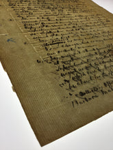Load image into Gallery viewer, 1848 KEY WEST FLORIDA LIGHTHOUSE KEEPER INSTRUCTIONS DOCUMENT ~BARBARA MABRITY~
