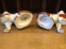 Load image into Gallery viewer, Antique Pair of Staffordshire Dogs