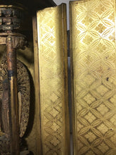Load image into Gallery viewer, Japanese Black Lacquer Butsudan Buddha Altar with Gold Gilt Interior