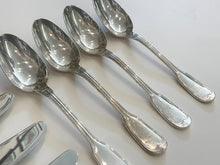 Load image into Gallery viewer, CHRISTOFLE OF FRANCE CHINON STERLING SILVER SET of 20 pcs.