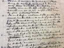 Load image into Gallery viewer, 1848 KEY WEST FLORIDA LIGHTHOUSE KEEPER INSTRUCTIONS DOCUMENT ~BARBARA MABRITY~