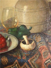 Load image into Gallery viewer, STILL LIFE OIL ON CANVAS SIGNED BEREND WOLTER WEYERS DUTCH LISTED ARTIST