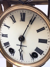 Load image into Gallery viewer, Antique Seth Thomas Brass Mantle Clock