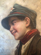 Load image into Gallery viewer, ORIGINAL RAFFAELE FRIGERIO ITALY OIL ON CANVAS EARLY 1900's ~LISTED ARTIST~