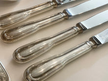 Load image into Gallery viewer, CHRISTOFLE OF FRANCE CHINON STERLING SILVER SET of 20 pcs.