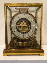 Load image into Gallery viewer, Mid Century Baby Atmos Le Coultre &amp; Cie Jaeger Mantel Clock
