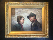 Load image into Gallery viewer, ORIGINAL RAFFAELE FRIGERIO ITALY OIL ON CANVAS EARLY 1900's ~LISTED ARTIST~