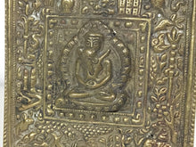 Load image into Gallery viewer, Tibetan Brass Shakti Yab Yum Plaque Mount Early 20th Century