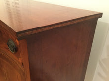 Load image into Gallery viewer, Antique Inlaid Mahogany Buffet Server with USS Constitution Pulls ~Salem, Mass~
