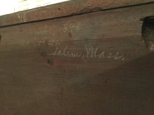Load image into Gallery viewer, Antique Inlaid Mahogany Buffet Server with USS Constitution Pulls ~Salem, Mass~