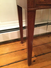 Load image into Gallery viewer, Antique Inlaid Mahogany Buffet Server with USS Constitution Pulls ~Salem, Mass~