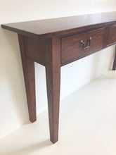 Load image into Gallery viewer, Modern Solid Wood Console Table with 3 Drawers