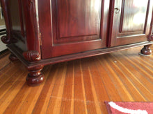 Load image into Gallery viewer, Carved China Hutch Display Cabinet