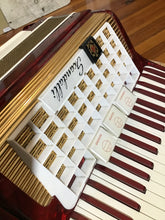 Load image into Gallery viewer, Scandalli of Italy Red Pearlized Accordion in Case