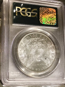 Silver Morgan Dollar Coin 1898-O New Orleans Mint