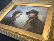 Load image into Gallery viewer, ORIGINAL RAFFAELE FRIGERIO ITALY OIL ON CANVAS EARLY 1900's ~LISTED ARTIST~