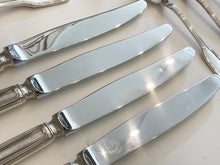 Load image into Gallery viewer, CHRISTOFLE OF FRANCE CHINON STERLING SILVER SET of 20 pcs.