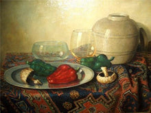 Load image into Gallery viewer, STILL LIFE OIL ON CANVAS SIGNED BEREND WOLTER WEYERS DUTCH LISTED ARTIST