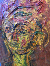Load image into Gallery viewer, Original Abstract Thick Oil on Canvas Painting by Joseph Pafchek Circa 1950's-1960's