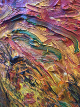 Load image into Gallery viewer, Original Abstract Thick Oil on Canvas Painting by Joseph Pafchek Circa 1950's-1960's