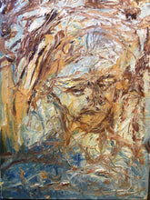 Load image into Gallery viewer, Original Abstract Thick Oil on Canvas Painting by Joseph Pafchek Circa 1950's-1960's