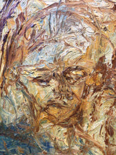 Load image into Gallery viewer, Original Abstract Thick Oil on Canvas Painting by Joseph Pafchek Circa 1950's-1960's