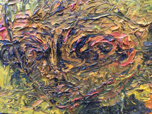 Load image into Gallery viewer, Original Abstract Thick Oil on Canvas Painting by Joseph Pafchek Circa 1950's-1960's
