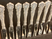 Load image into Gallery viewer, Gorham Sterling Silver Flatware Set in Buttercup pattern Serving for 12
