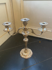 Large Pair of Gorham Chantilly Pattern Candelabras Sterling Silver