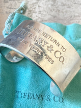Load image into Gallery viewer, Tiffany &amp; Co. Sterling Silver Cuff Bracelet
