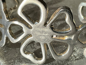 Tiffany & Co. Sterling Silver “Hibiscus” Cuff Bracelet by Elsa Peretti