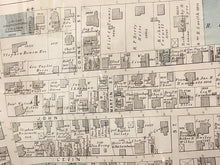 Load image into Gallery viewer, Antique Newport, RI Map Circa 1870’s Ward’s 4 &amp; 5
