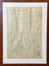 Load image into Gallery viewer, Large Antique Atlas Map of Little Compton, RI
