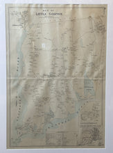 Load image into Gallery viewer, Large Antique Atlas Map of Little Compton, RI
