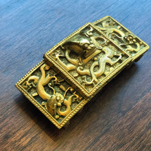 Load image into Gallery viewer, Antique Chinese Qing Period Dragon Belt Buckle
