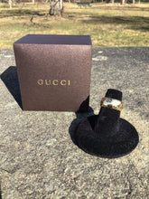 Load image into Gallery viewer, Gucci 18k Gold Icon Ring in Box ~Size 5.75~
