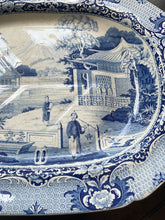 Load image into Gallery viewer, Large 20” Porcelain Meat Well with Chinese Motif

