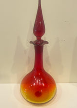 Load image into Gallery viewer, Mid Century Genie Bottle for Amberina Decanter by Blenko #37

